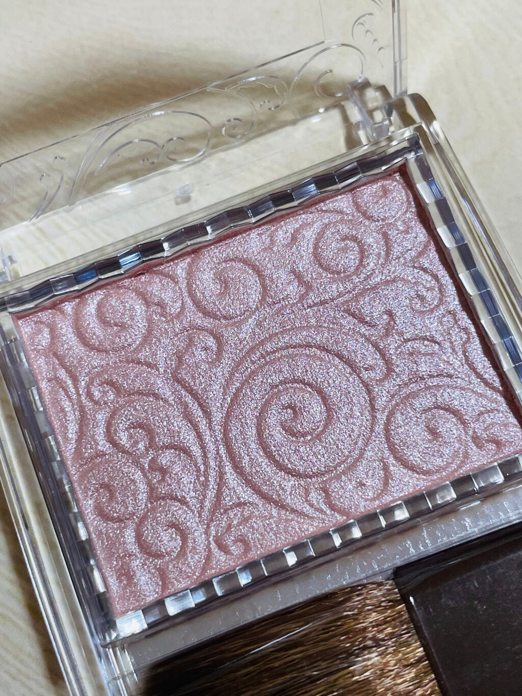 パールグロウハイライト/CEZANNE/パウダーハイライトを使ったクチコミ(3枚目)