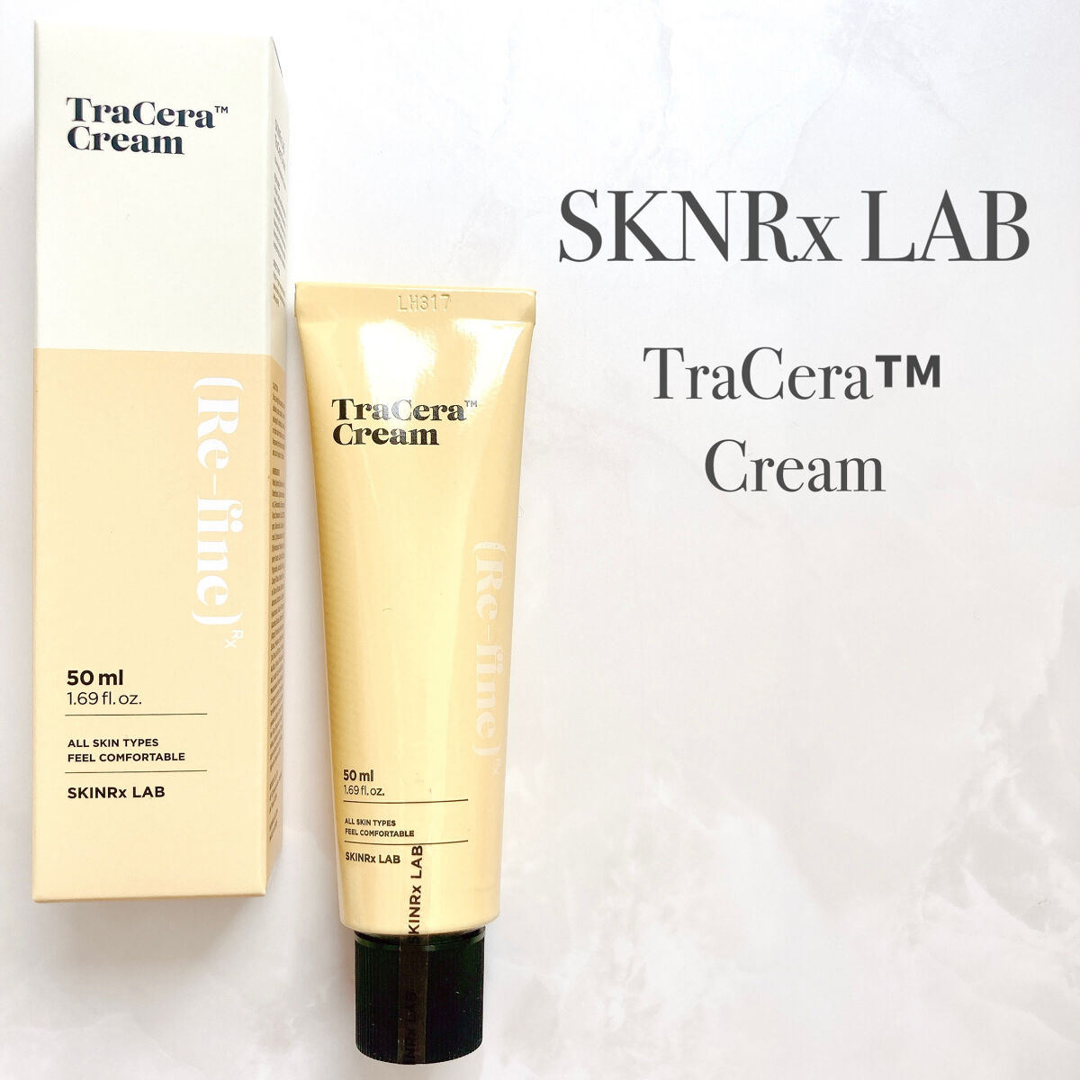 トラセラクリーム 50ml/SKINRx LAB/フェイスクリームを使ったクチコミ（2枚目）