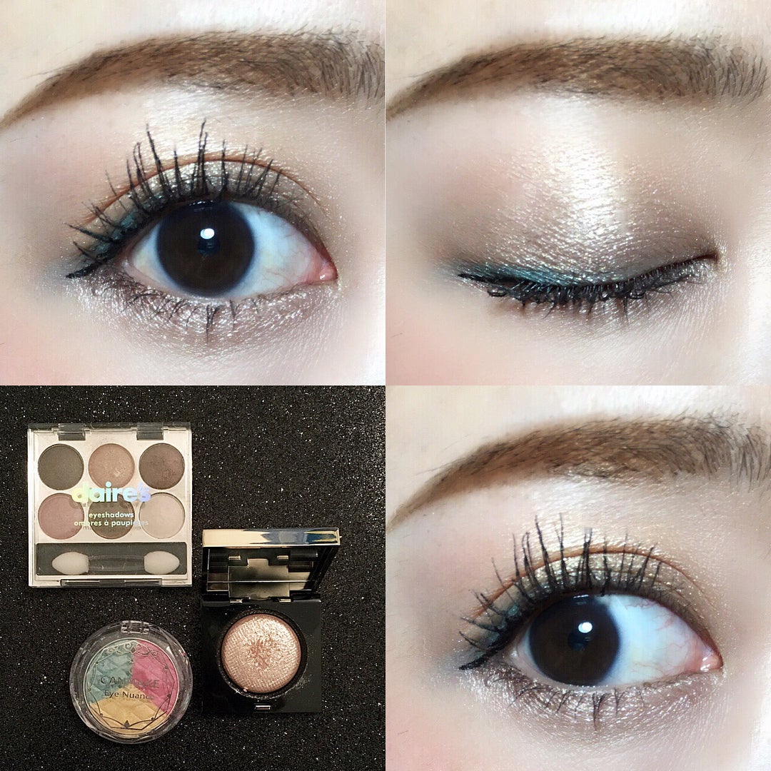 mari_loves_beauty on LIPS 「#今日のメイク.ベージュ×ブルーライン👀.フォロワーさんよりブ..」(1枚目)