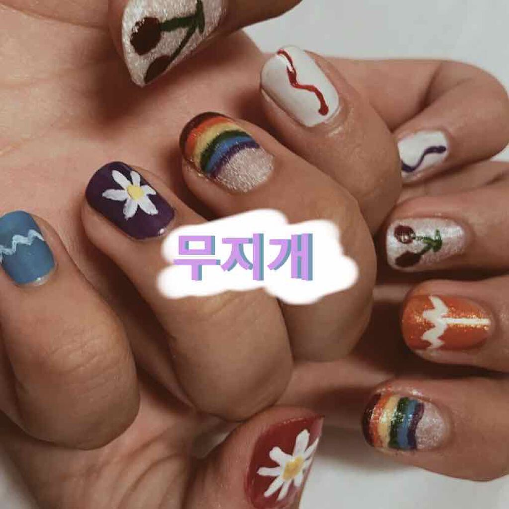 カラフルネイルズ/キャンメイク/マニキュアを使ったクチコミ(1枚目)