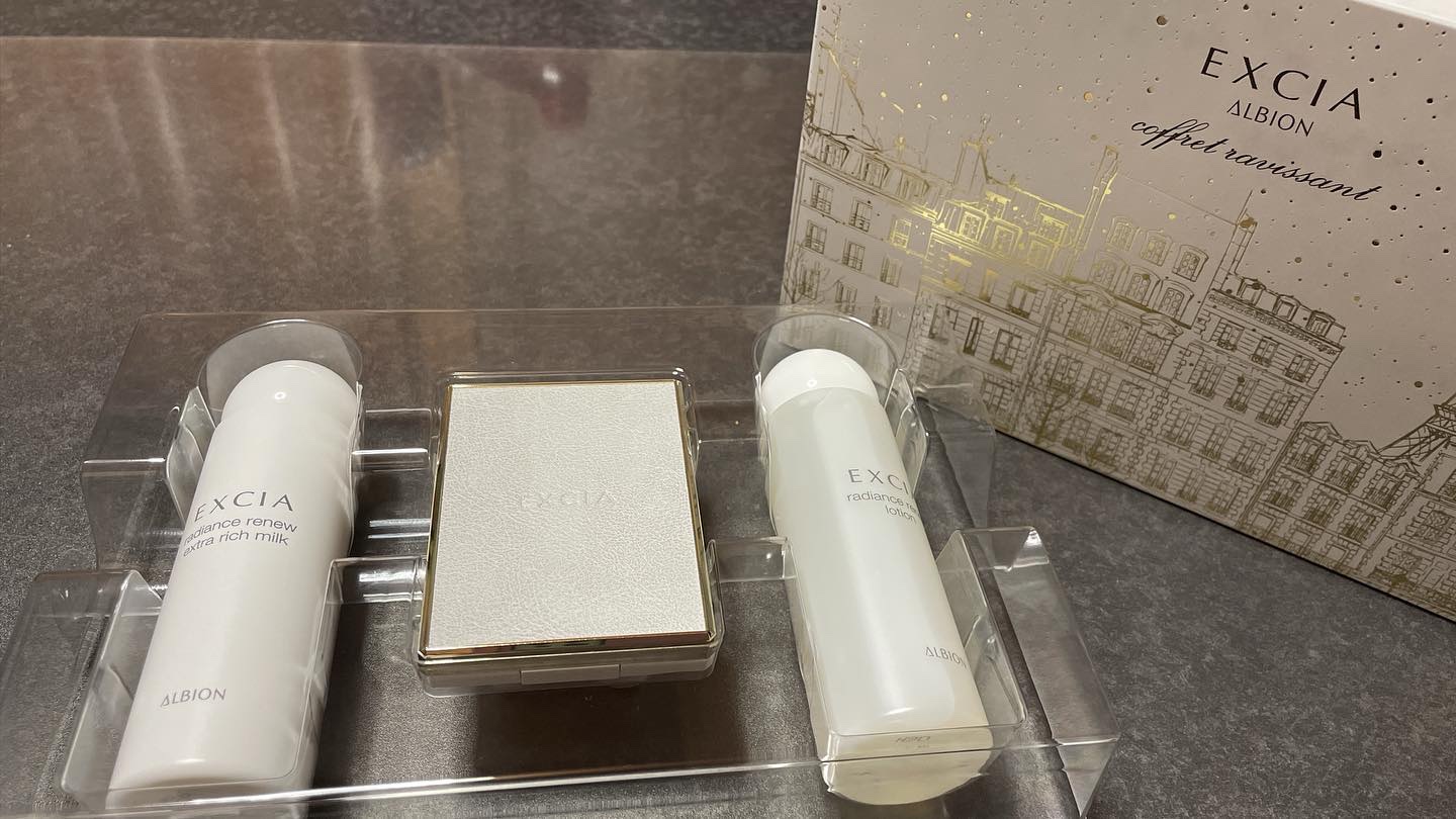 エクシア コフレ ラヴィソン/ALBION/スキンケアキットを使ったクチコミ（2枚目）