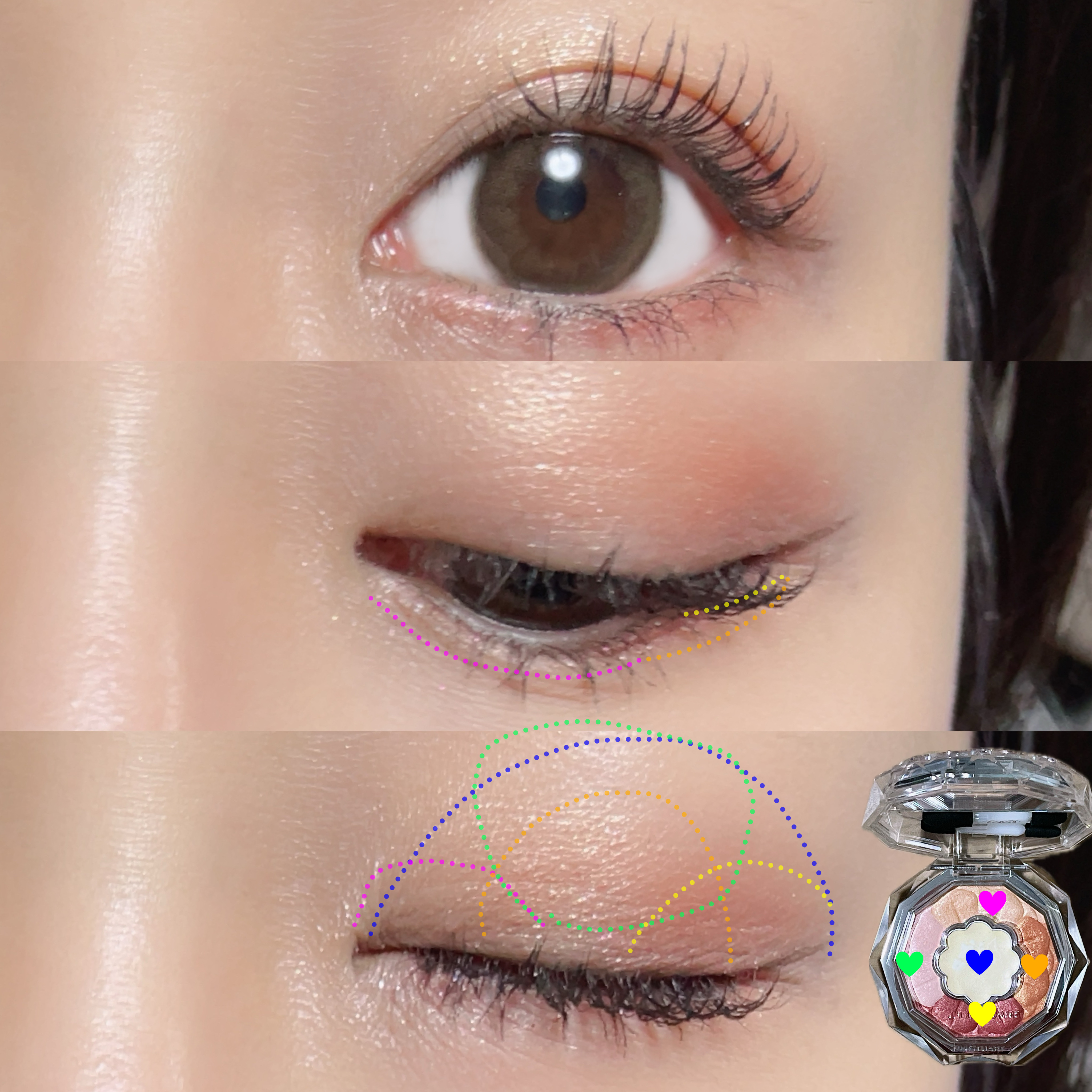 ジルスチュアート ブルームクチュール アイズ/JILL STUART/アイシャドウパレットを使ったクチコミ（2枚目）