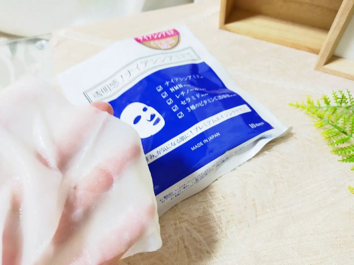 ナイアシンアミドフェイスマスク/アロヴィヴィ/オールインワン化粧品を使ったクチコミ(4枚目)