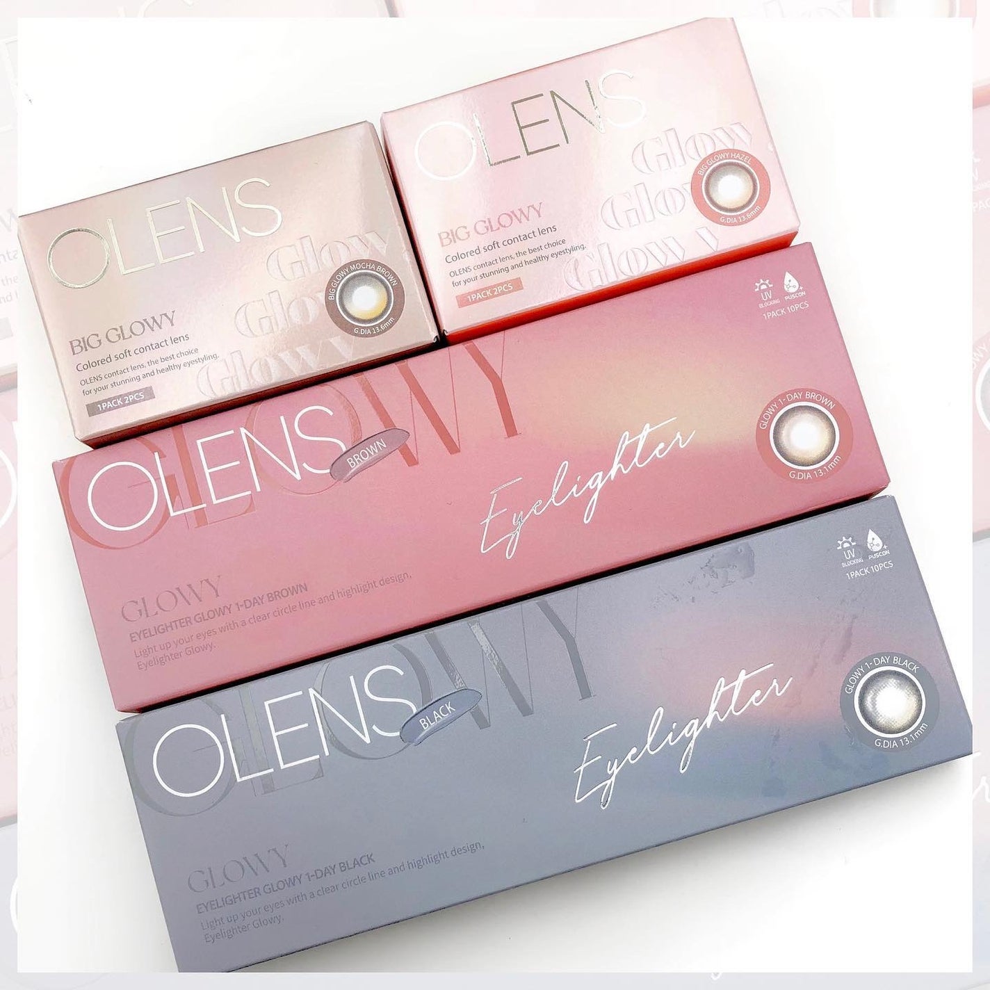 Glowy 1day/OLENS/ワンデー(1DAY)カラコンを使ったクチコミ(9枚目)