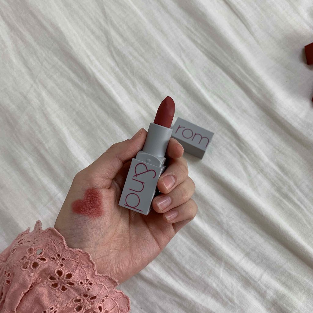 ゼログラムマットリップスティック/rom&nd/口紅を使ったクチコミ(2枚目)
