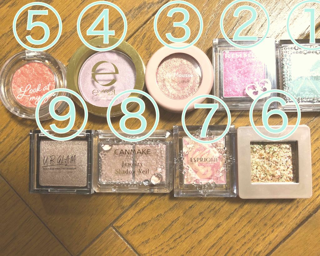 プリズム パウダーアイカラー/リンメル ロンドン/単色アイシャドウを使ったクチコミ（2枚目）