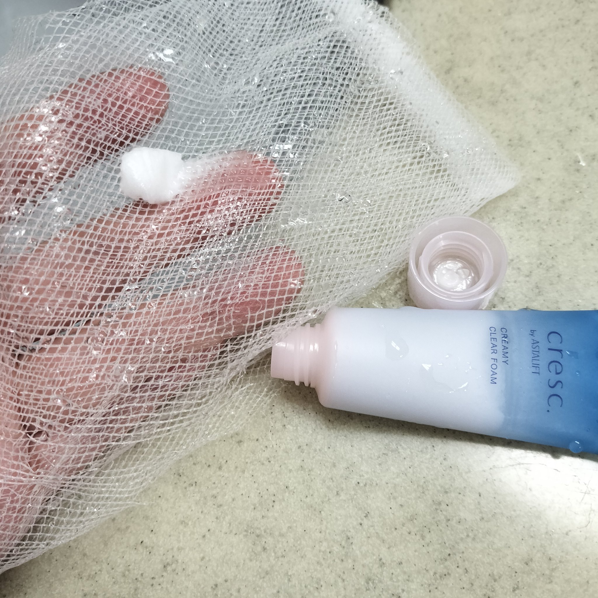 クリーミー クリアフォーム/cresc. by ASTALIFT/洗顔フォームを使ったクチコミ（3枚目）