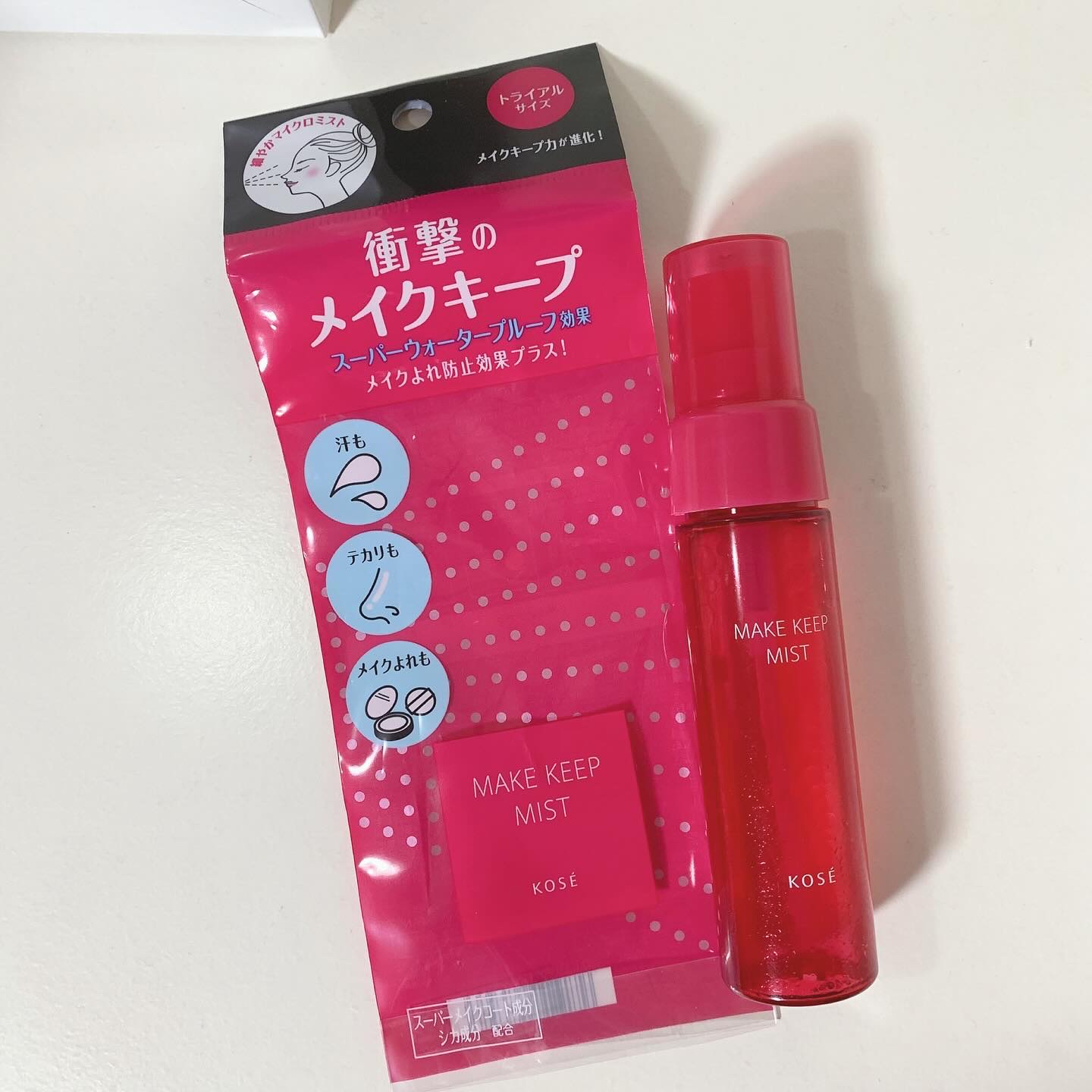 メイク キープ ミストEX +/コーセーコスメニエンス/ミスト状化粧水を使ったクチコミ（1枚目）