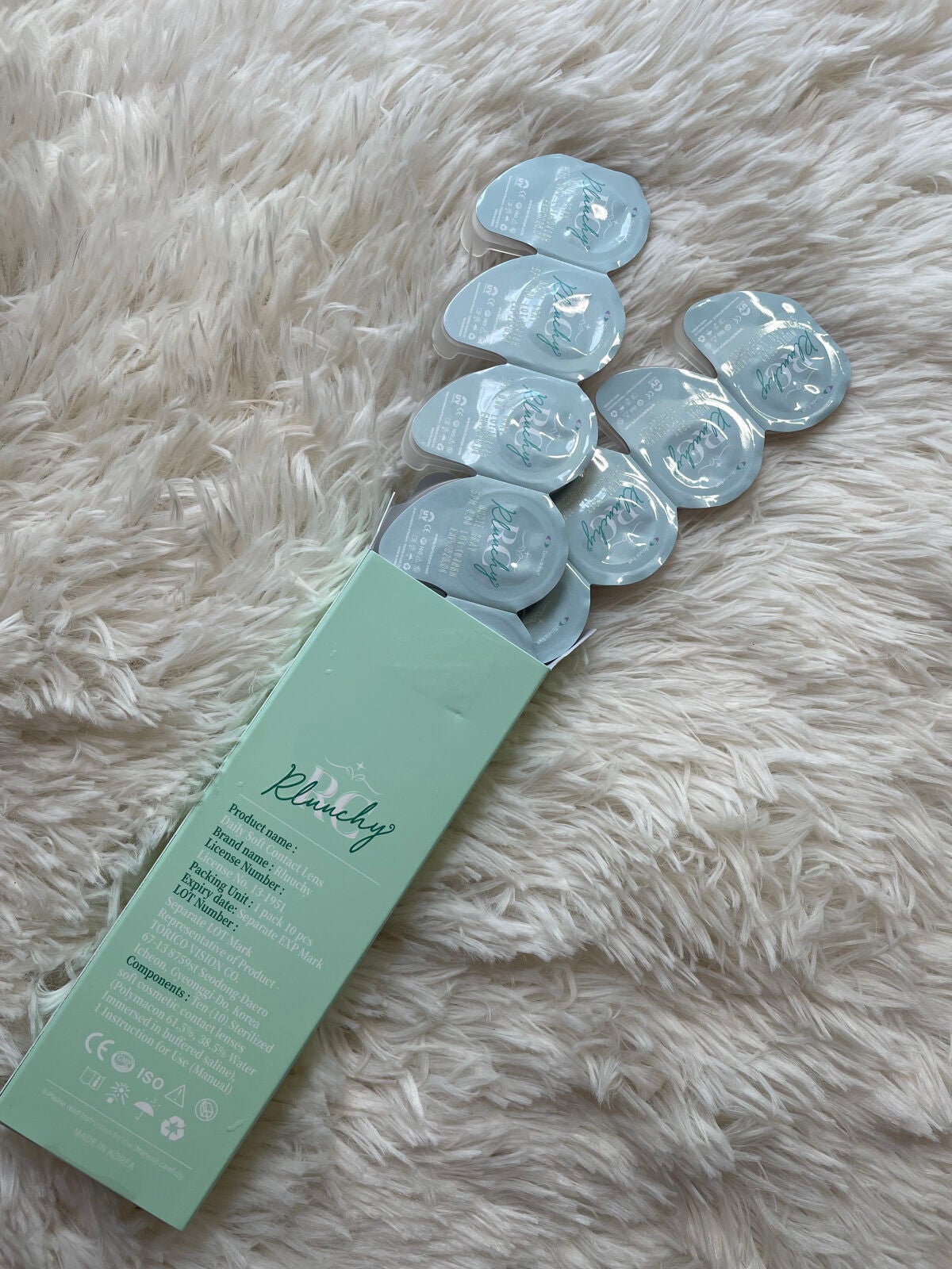 Rluuchy Oneday/Torico Eye./カラーコンタクトレンズを使ったクチコミ(3枚目)