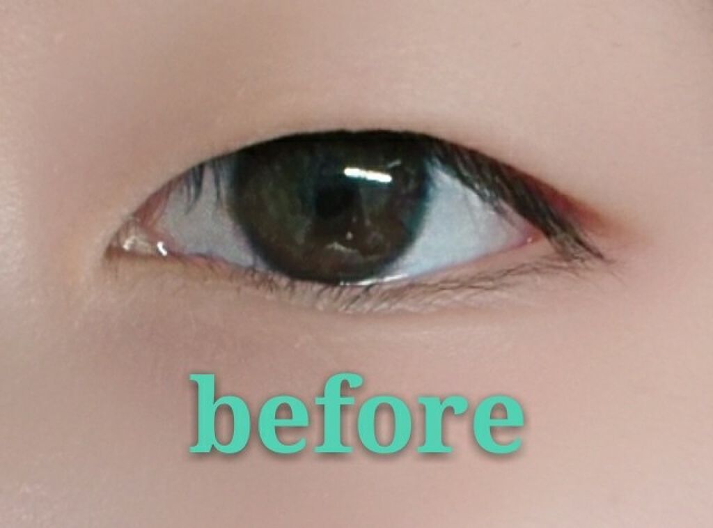 【旧品】オリシキ アイリッドスキンフィルム/D-UP/二重まぶた用アイテムを使ったクチコミ（2枚目）