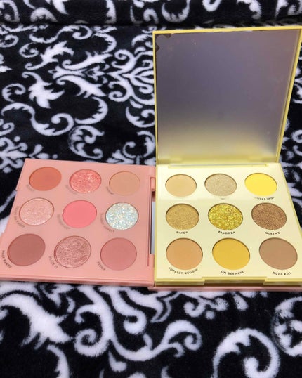 UH-HUH Honey/ColourPop/アイシャドウパレットを使ったクチコミ(2枚目)