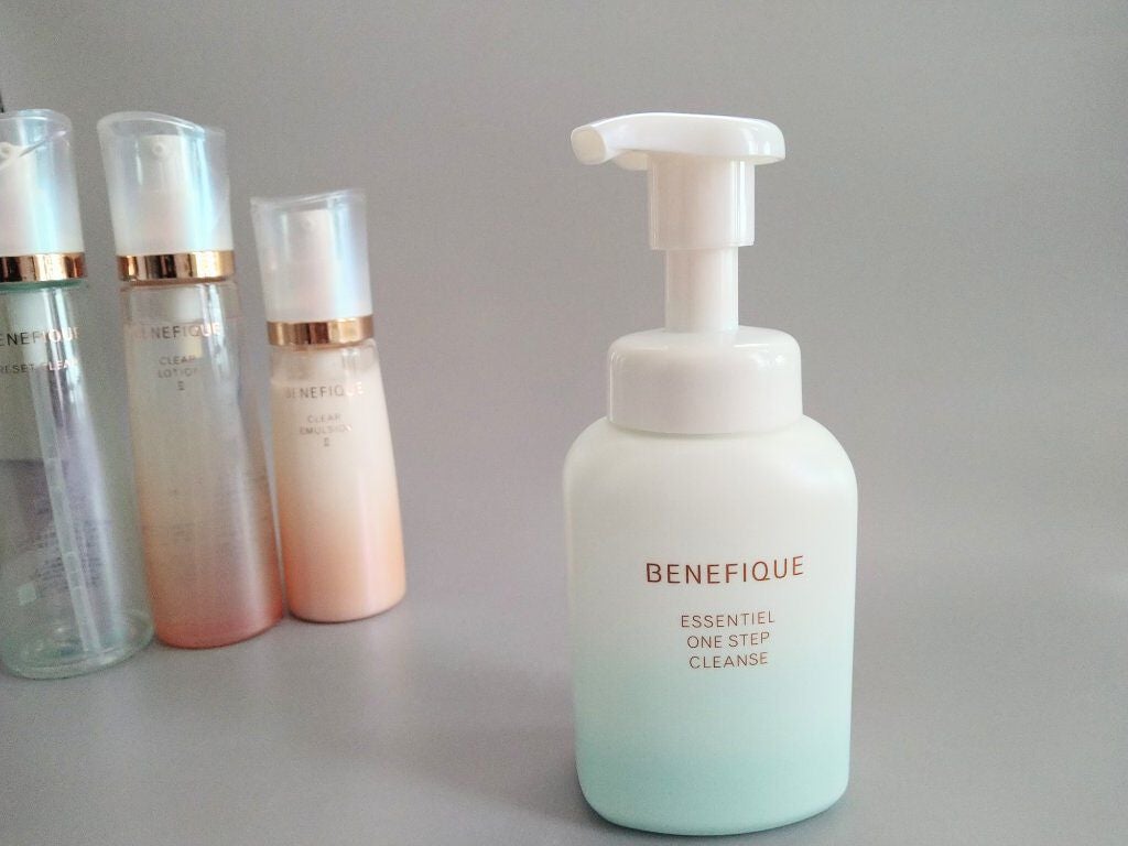 エッセンシャル ワンステップクレンズ/BENEFIQUE/洗顔フォームを使ったクチコミ(2枚目)