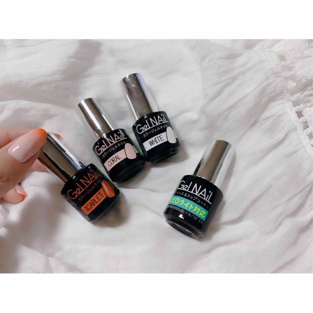 ジェルネイル(ライト対応)/セリア/ジェルネイルを使ったクチコミ(2枚目)