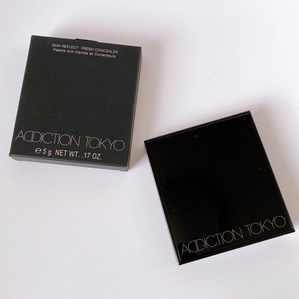スキンリフレクト フレッシュ コンシーラー/ADDICTION/パレットコンシーラーを使ったクチコミ(3枚目)