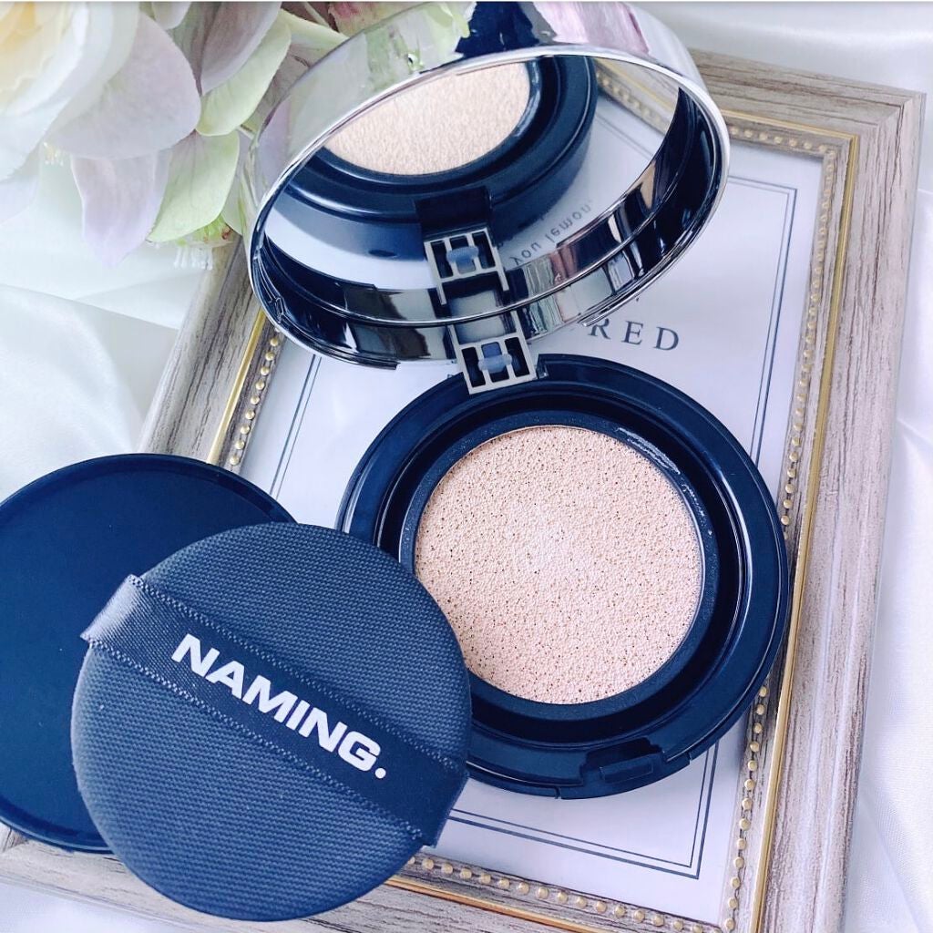 ネーミング レイヤード フィットクッション/NAMING./クッションファンデーションを使ったクチコミ(2枚目)
