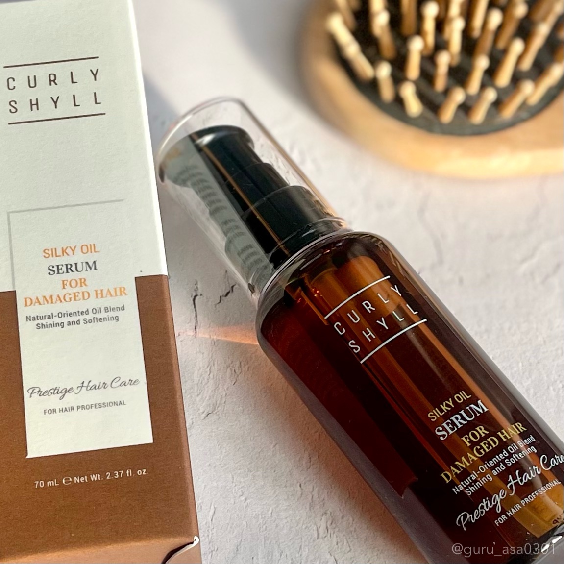 SILKY OIL SERUM/CULRY SHYLL/ヘアオイルを使ったクチコミ（1枚目）