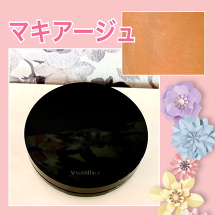 ドラマティックエッセンスクッション グロウ/マキアージュ/クッションファンデーションを使ったクチコミ(1枚目)