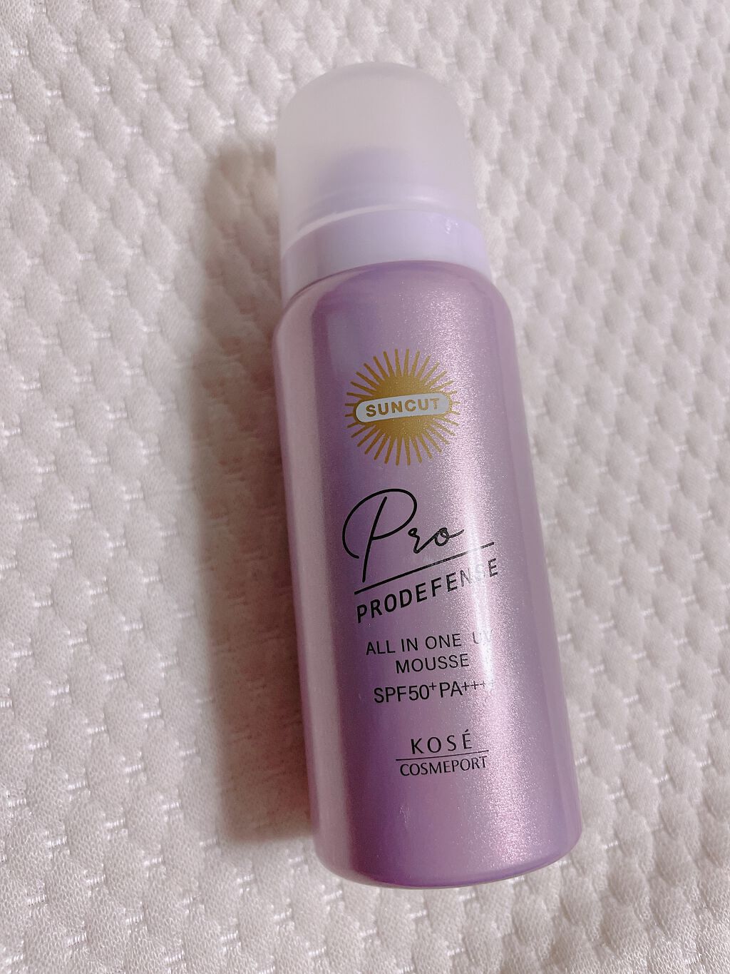 プロディフェンス オールインワンUV ムース/サンカット®/日焼け止めクリームを使ったクチコミ（1枚目）