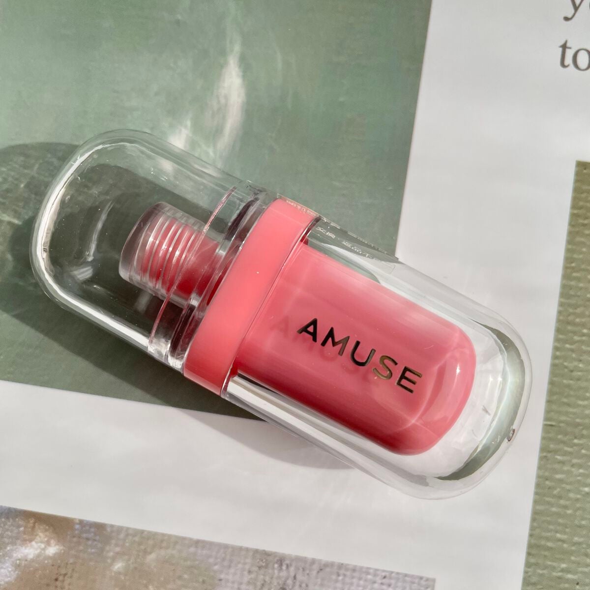 ジェルフィットティント/AMUSE/リップティントを使ったクチコミ(2枚目)