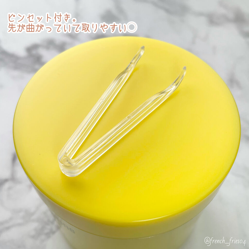 グリーンタンジェリン ビタCダークスポットケアパッド/goodal/トナーパッドを使ったクチコミ（2枚目）