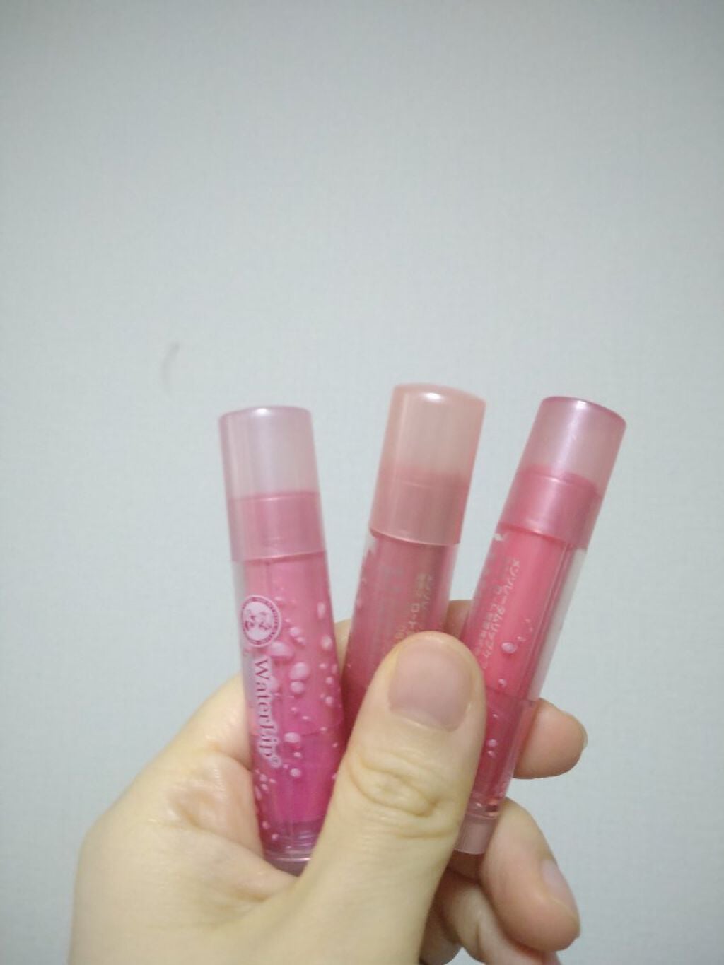 ウォーターリップ ほんのり色つき/メンソレータム/リップクリームを使ったクチコミ(3枚目)