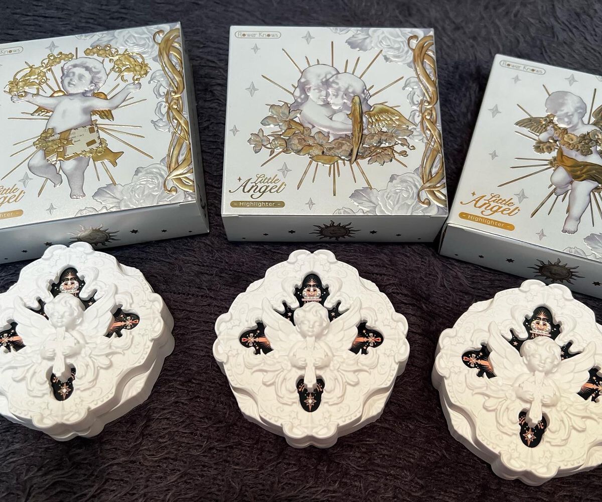 リトルエンジェル ハイライター/FlowerKnows/パウダーハイライトを使ったクチコミ(4枚目)