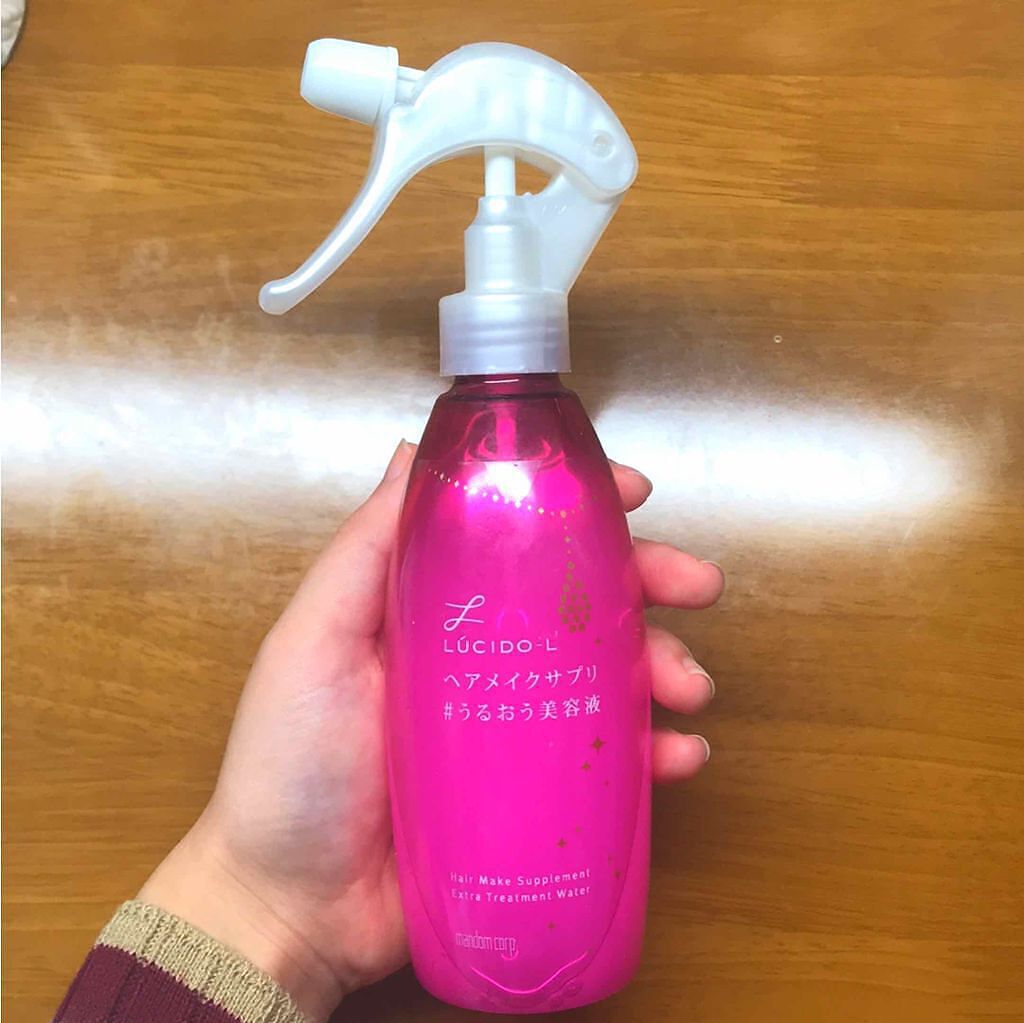 ヘアメイクサプリ #うるおう美容液/ルシードエル/ヘアミストを使ったクチコミ(1枚目)