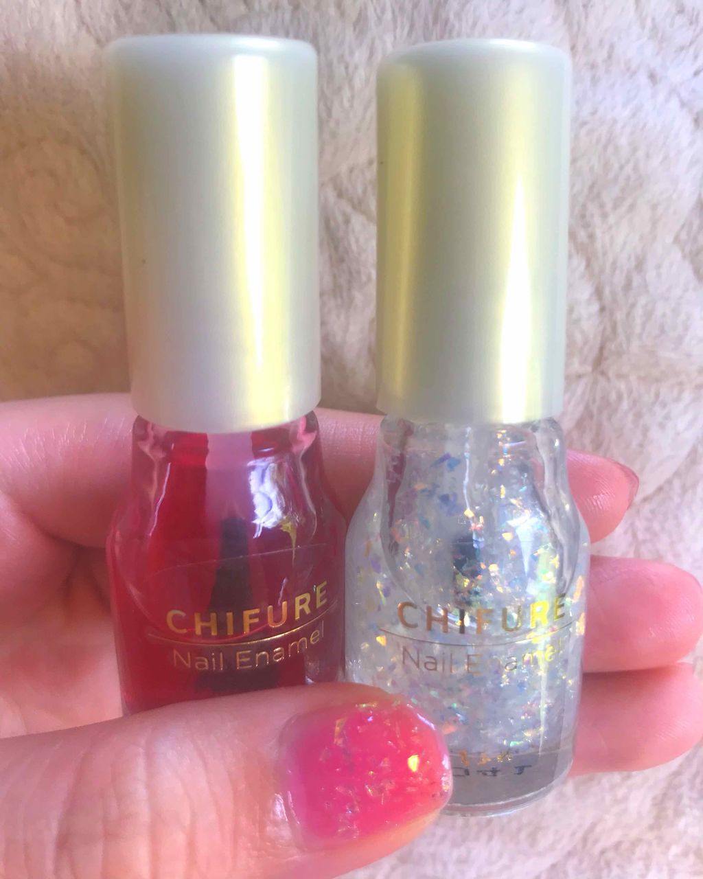 ネイル エナメル/ちふれ/マニキュアを使ったクチコミ(1枚目)