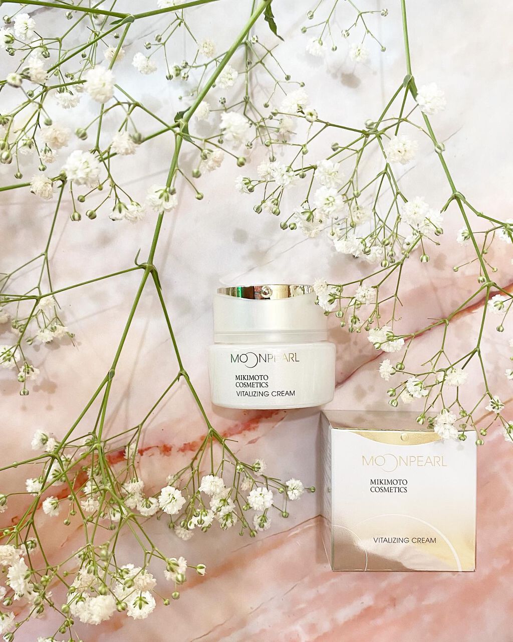 ムーンパール バイタライジングクリーム/ミキモト コスメティックス/フェイスクリームを使ったクチコミ（2枚目）