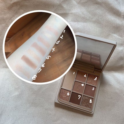 ドットオンムードアイパレット/Heart Percent/アイシャドウパレットを使ったクチコミ(2枚目)