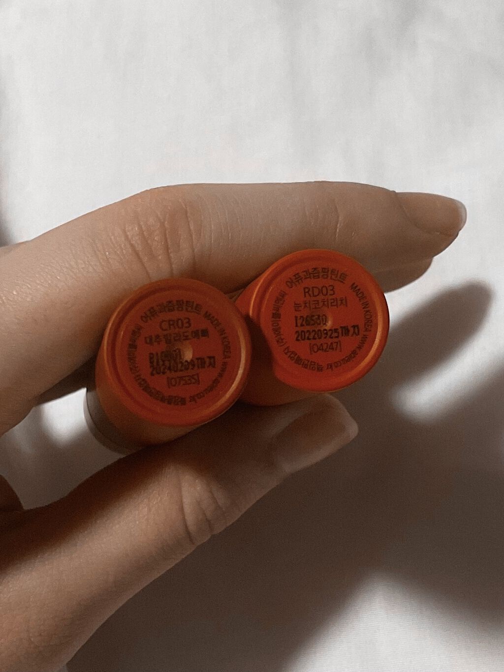 アピュー ジューシーパン ティント #LITCHI/A’pieu/リップティントを使ったクチコミ（2枚目）