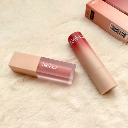 ベールレイヤーマットリップ/Neker /口紅を使ったクチコミ(6枚目)