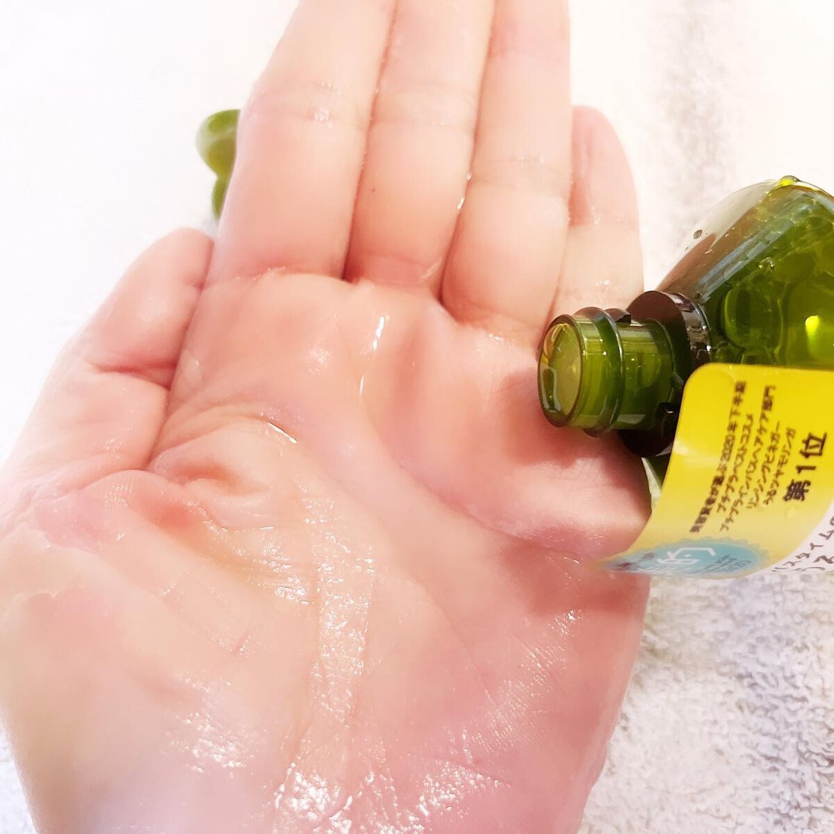 リンシングビネガー ピュアリフレッシュ うるツヤモリンガ /イヴ・ロシェ/洗い流すヘアトリートメントを使ったクチコミ（2枚目）