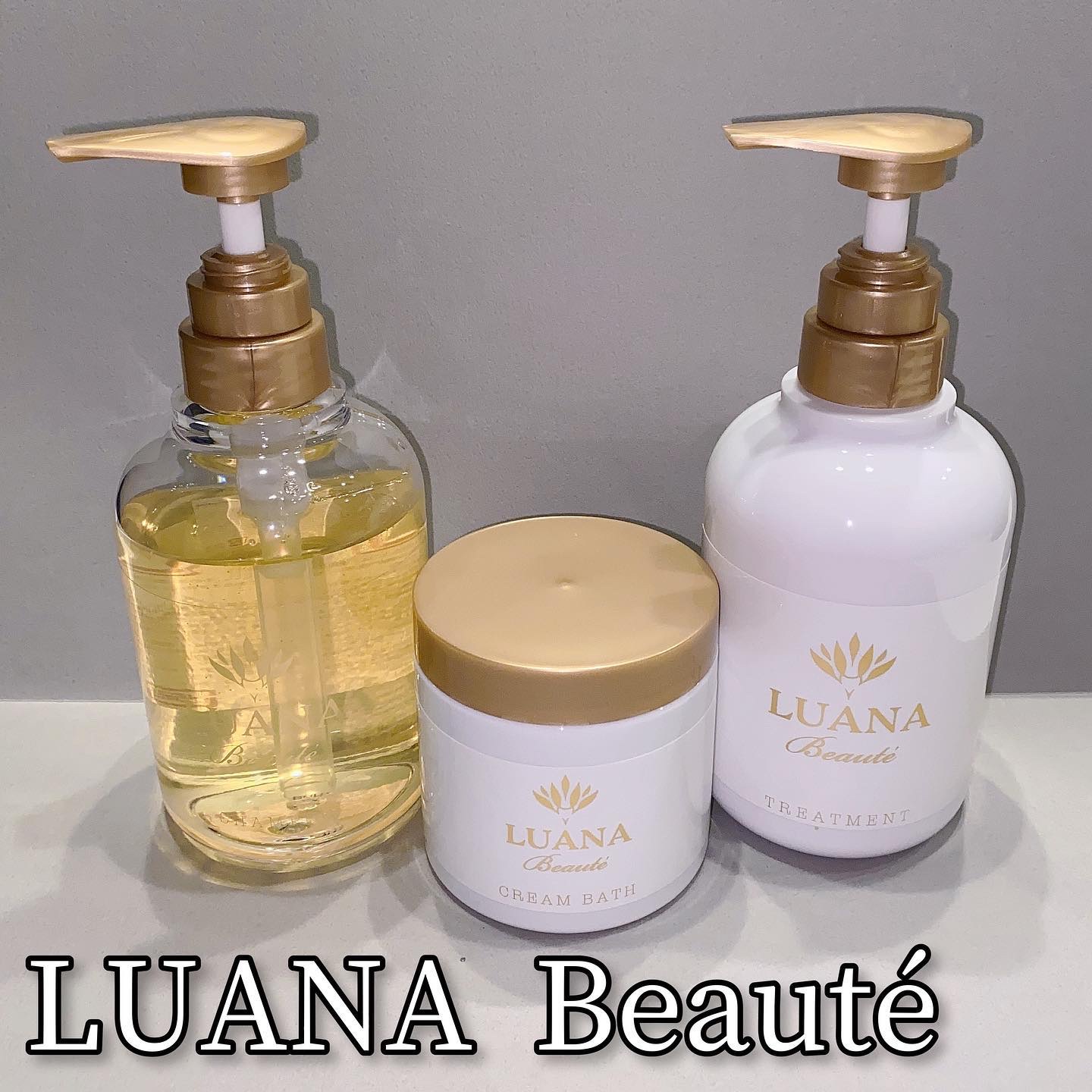 ラグジュアリー美髪ケアシャンプー／トリートメント トリートメント/LUANA Beaute/市販シャンプーを使ったクチコミ（1枚目）