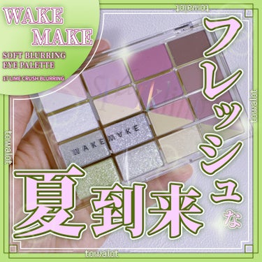 ソフトブラーリング アイパレット/WAKEMAKE/アイシャドウパレットを使ったクチコミ（1枚目）