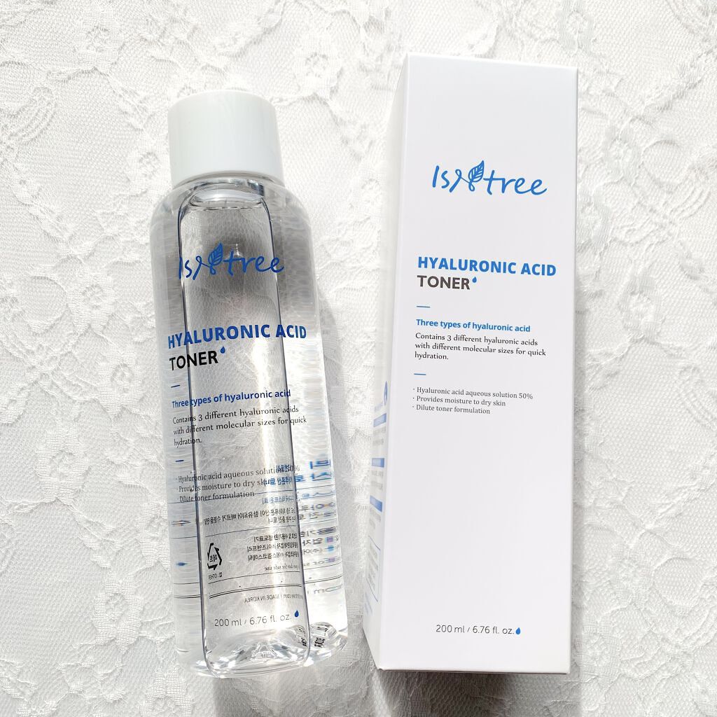 Isntree ヒアルロン酸トナーのクチコミ「保湿力抜群❣️とろみ化粧水

IsntreeのHyaluronic Acid Toner(ヒア.....」（2枚目）