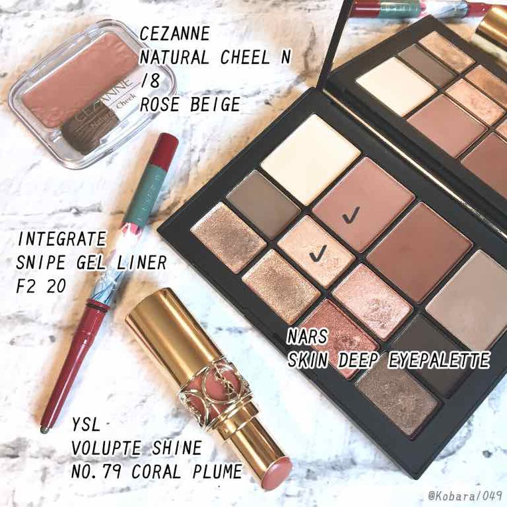 スキンディープ アイパレット /NARS/アイシャドウパレットを使ったクチコミ（2枚目）