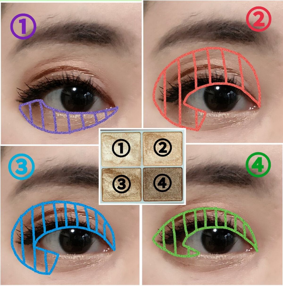 ノーズ&アイブロウパウダー/CEZANNE/パウダーアイブロウを使ったクチコミ(5枚目)