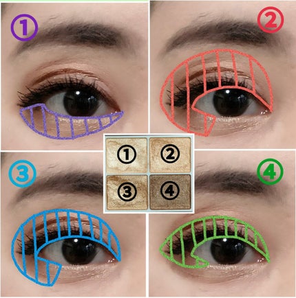 ノーズ&アイブロウパウダー/CEZANNE/パウダーアイブロウを使ったクチコミ(5枚目)