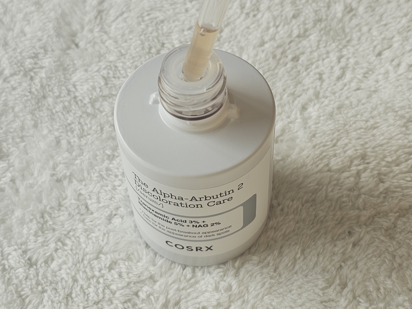 RXザ・アルファアルブチン2 ニキビ跡ケアセラム/COSRX/美容液を使ったクチコミ（2枚目）