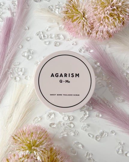Q+Me スウィート ボム タラソ スクラブ/AGARISM/バスト・ヒップケアを使ったクチコミ(1枚目)