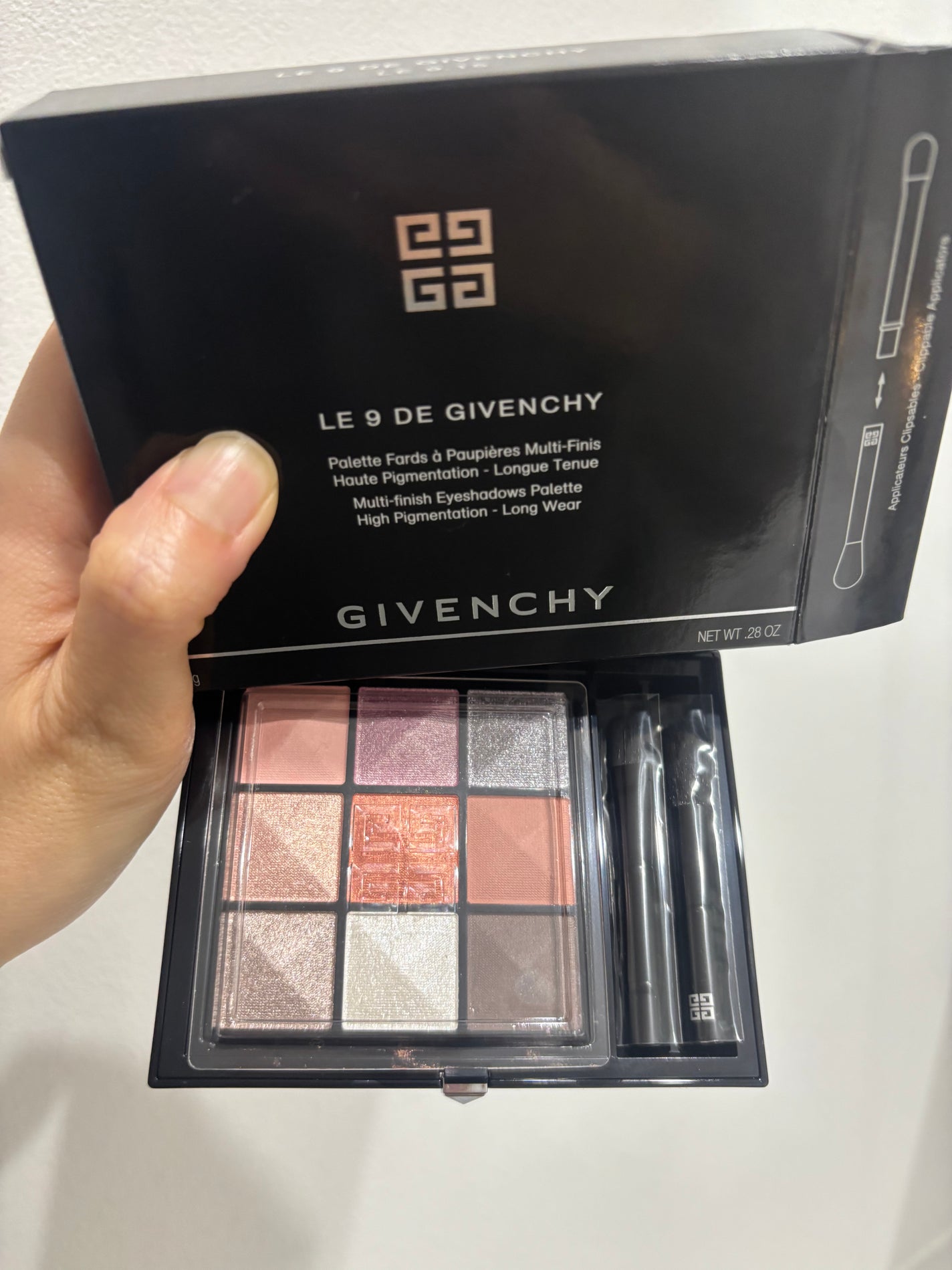 ル・ヌフ・ジバンシイ/GIVENCHY/アイシャドウパレットを使ったクチコミ(1枚目)