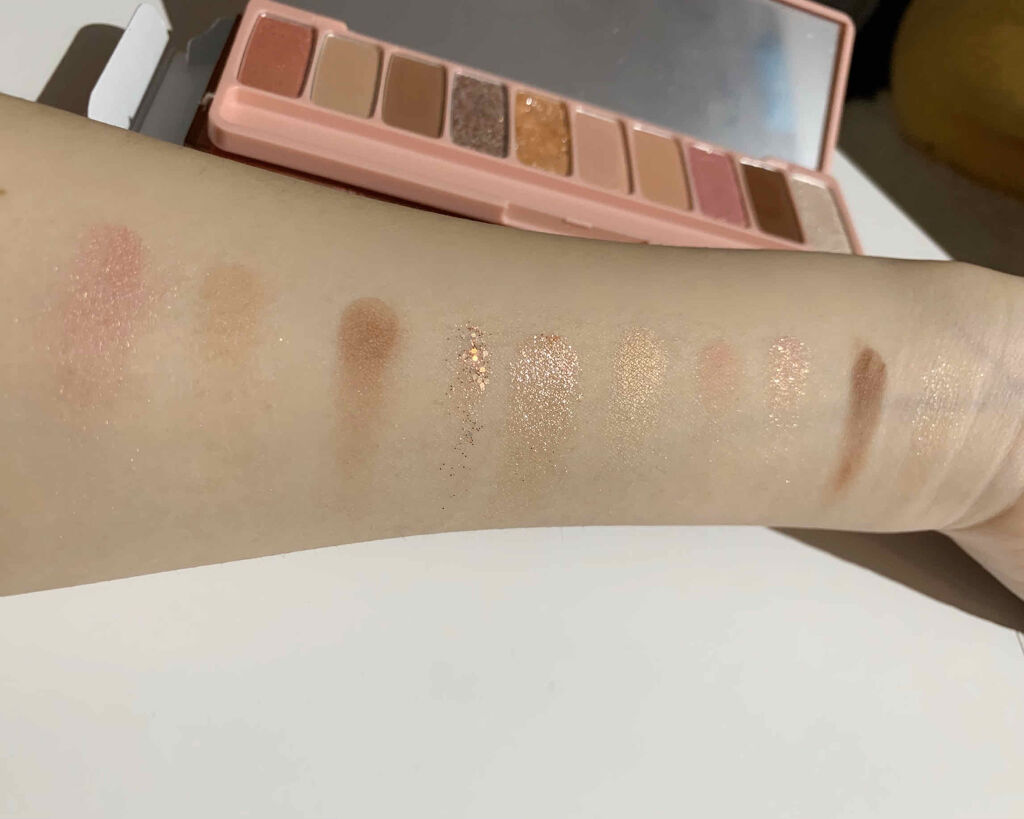 プレイカラー アイシャドウ/ETUDE/アイシャドウパレットを使ったクチコミ（3枚目）