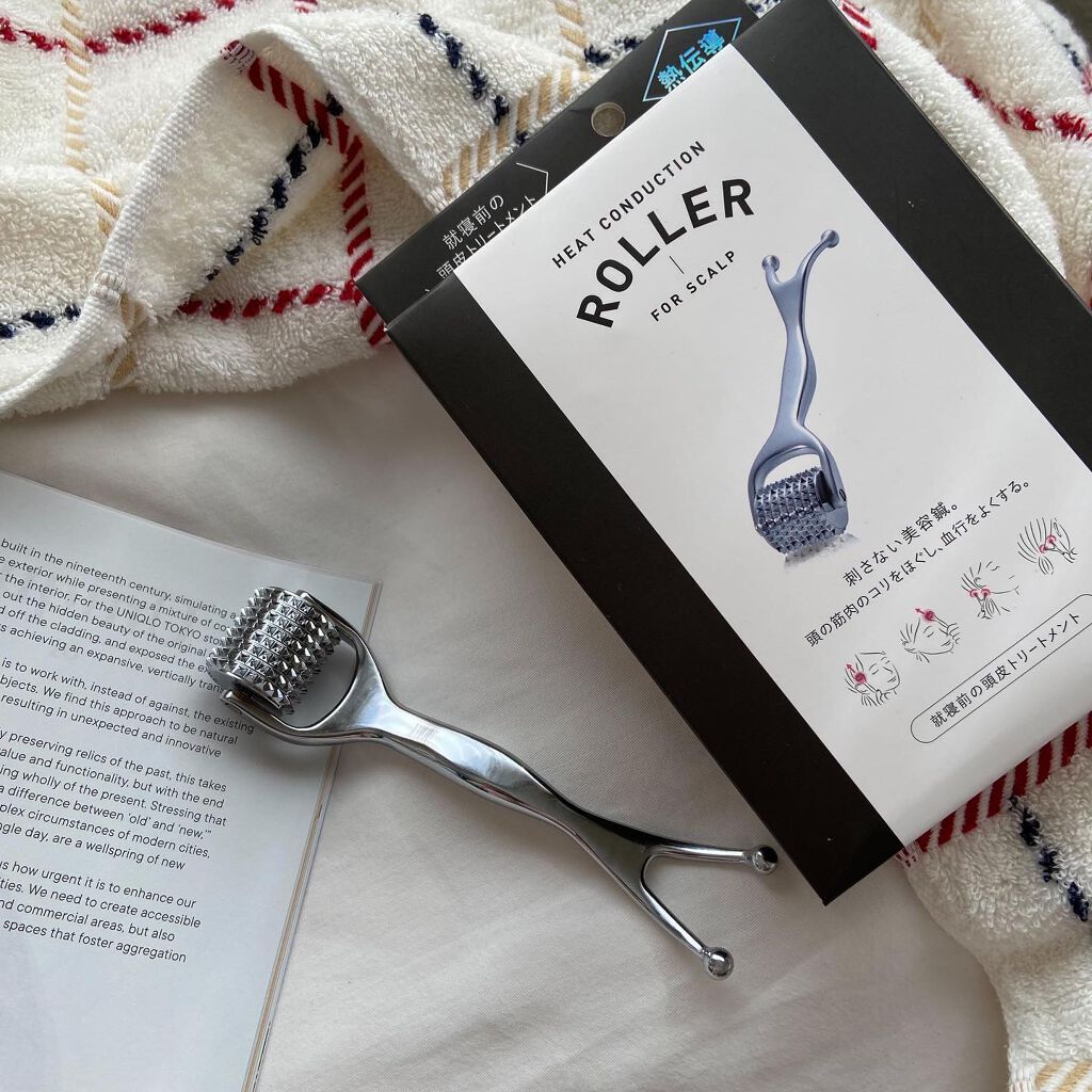 熱伝導スカルプローラー/アルファックス/その他スキンケアグッズを使ったクチコミ（3枚目）