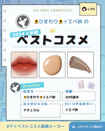 フルーティーグラムティント/Laka/リップティントを使ったクチコミ(1枚目)