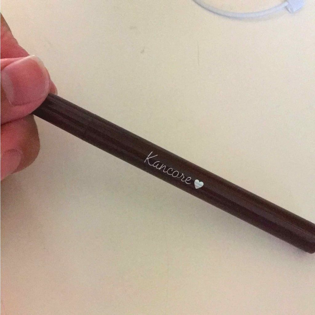 カンコレ リキッドアイライナー/DAISO/リキッドアイライナーを使ったクチコミ（1枚目）