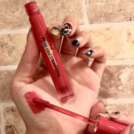 シャインシックリップラッカー/ETUDE/リップグロスを使ったクチコミ(2枚目)