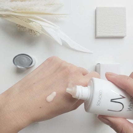 UVホワイトヴェール/SONOKO/化粧下地を使ったクチコミ(2枚目)