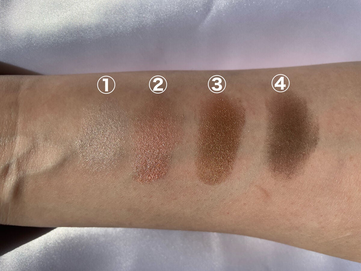 パーフェクト アイシャドウパレット/DHC/アイシャドウパレットを使ったクチコミ(4枚目)