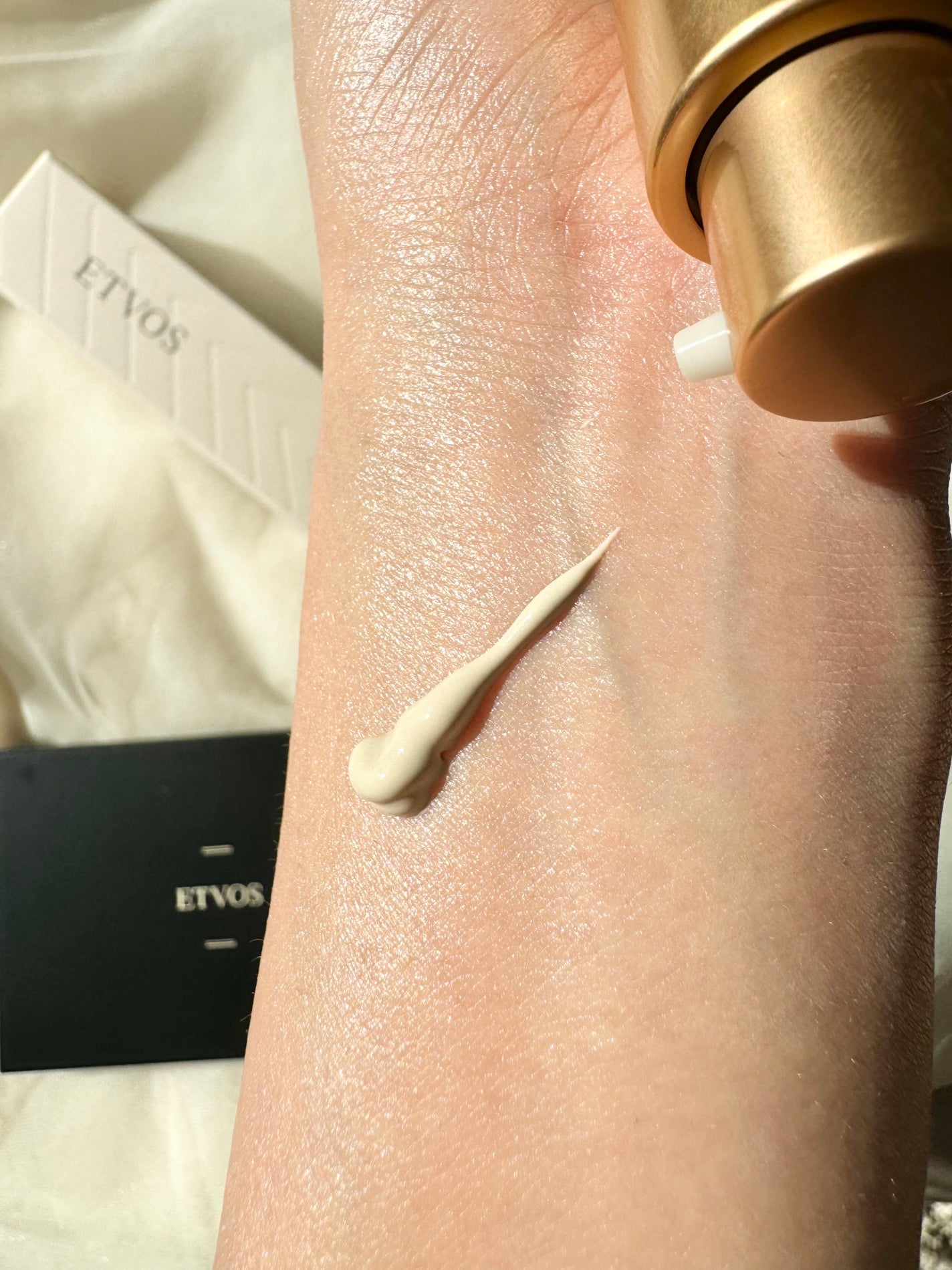 ミネラルインナートリートメントベース/エトヴォス/化粧下地を使ったクチコミ(2枚目)